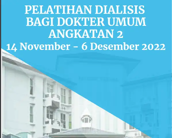 Gambar Konten Pelatihan Dialisis Bagi Dokter Umum Angkatan 2